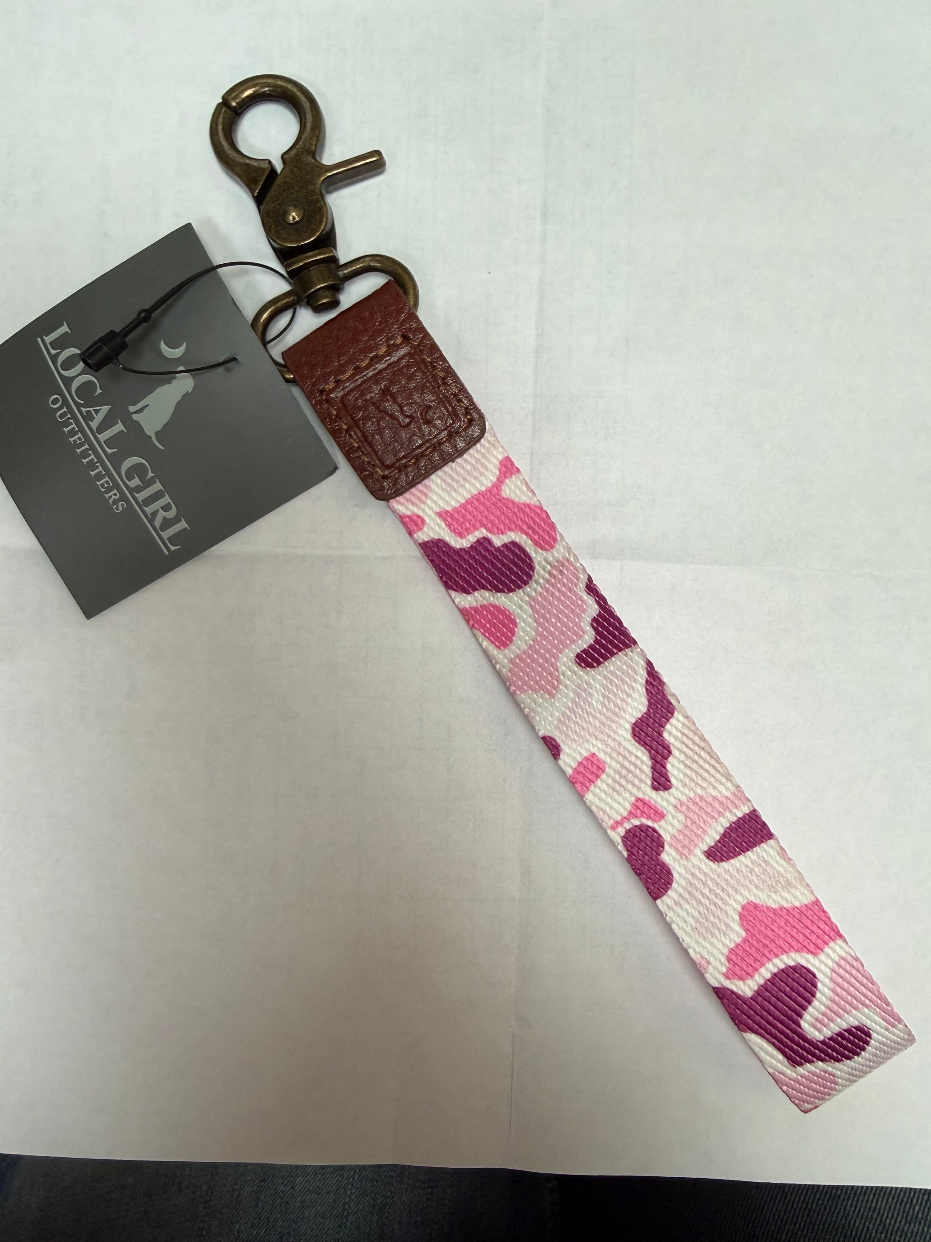 Local Girl Pink LCF wrist lanyard