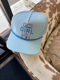 Local Girl Ultra Local Rope Hat Light Blue