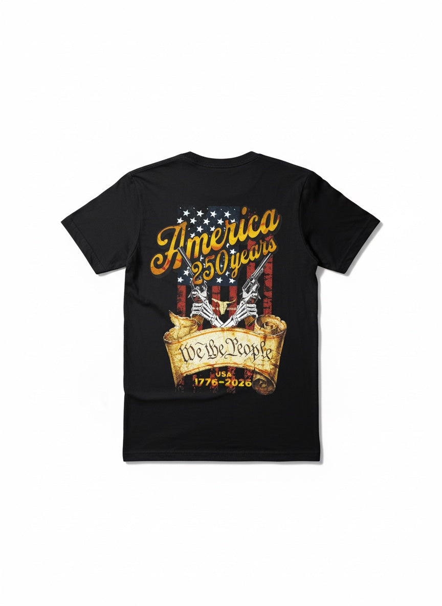America 250 Years Tee Fl Grit