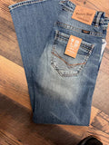 Men's Western Blue WB-624-L32 blue western jeans