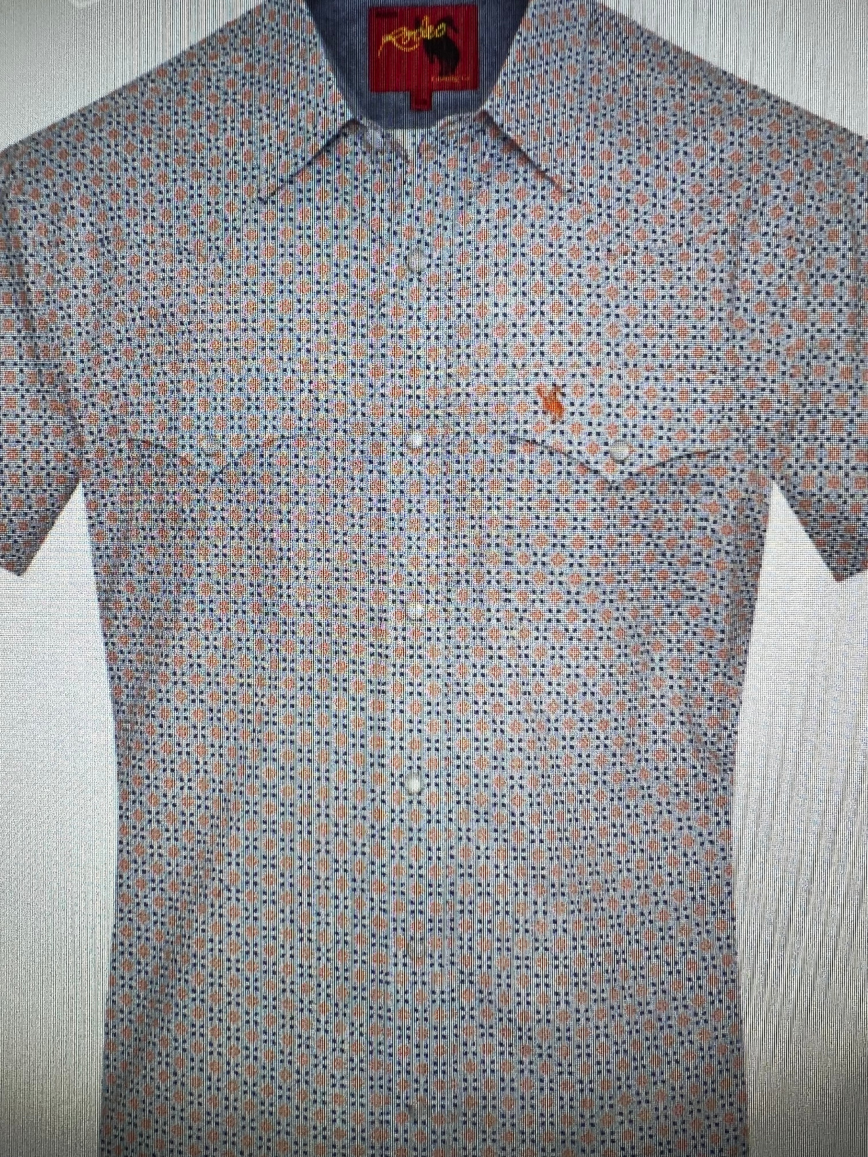 Men's Short Sleeve Snap PS100S-1101