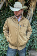 Drover Khaki Concealed Carry Softshell Jacket