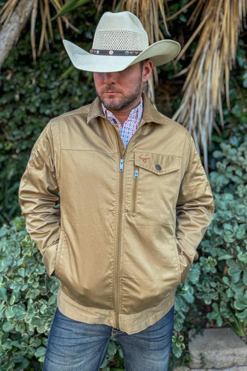 Drover Khaki Concealed Carry Softshell Jacket