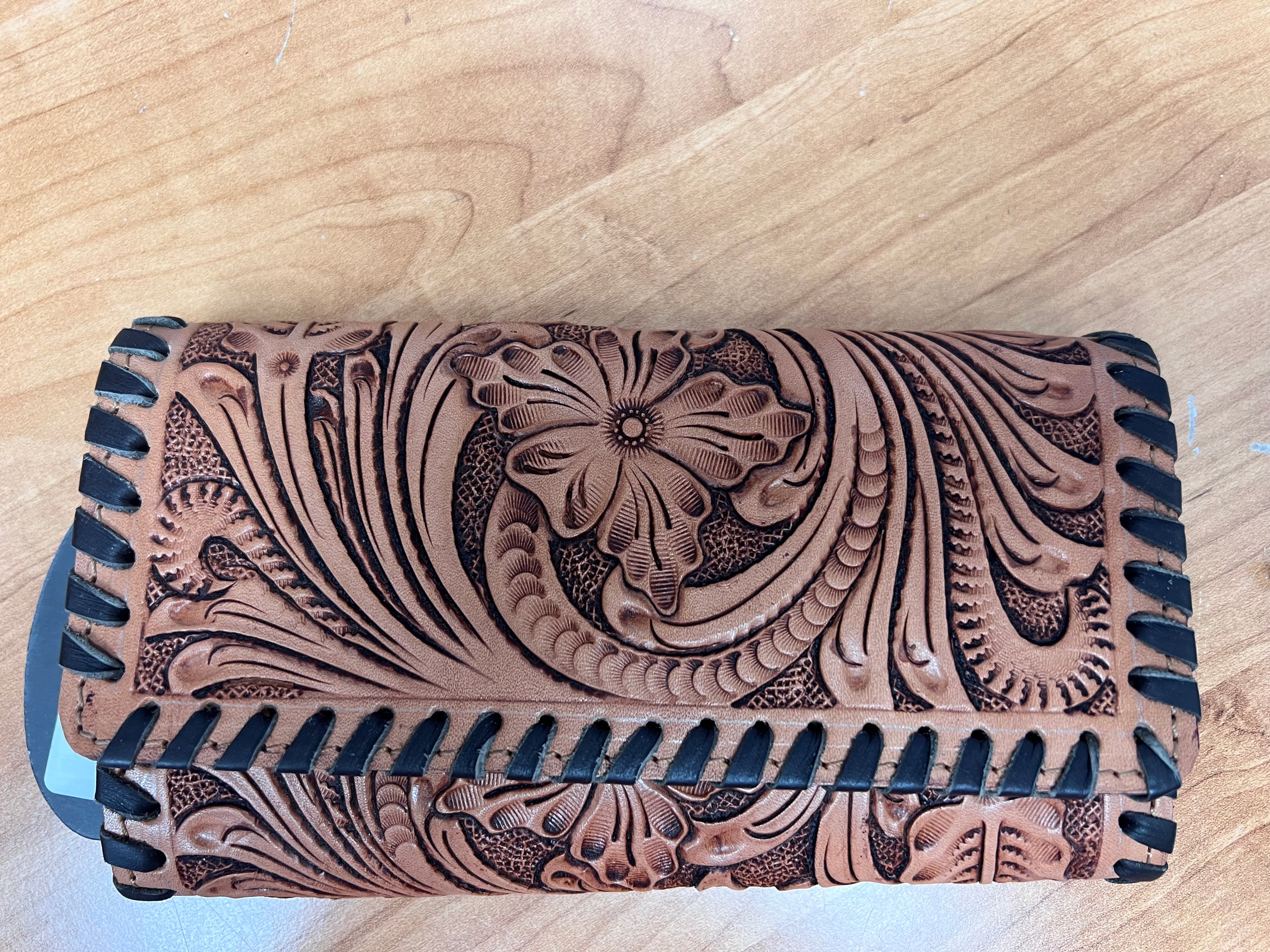 Tooled Leather Wallet 18RSW027