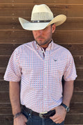 Drover Vaquero Short-Sleeve Cotton Western Shirt