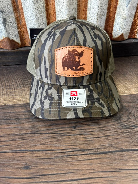 Mossy Oak Bottomland Loden Boar Hog Patch