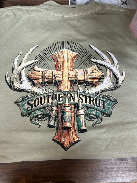 Holy Hunting Tee Shirt Khaki