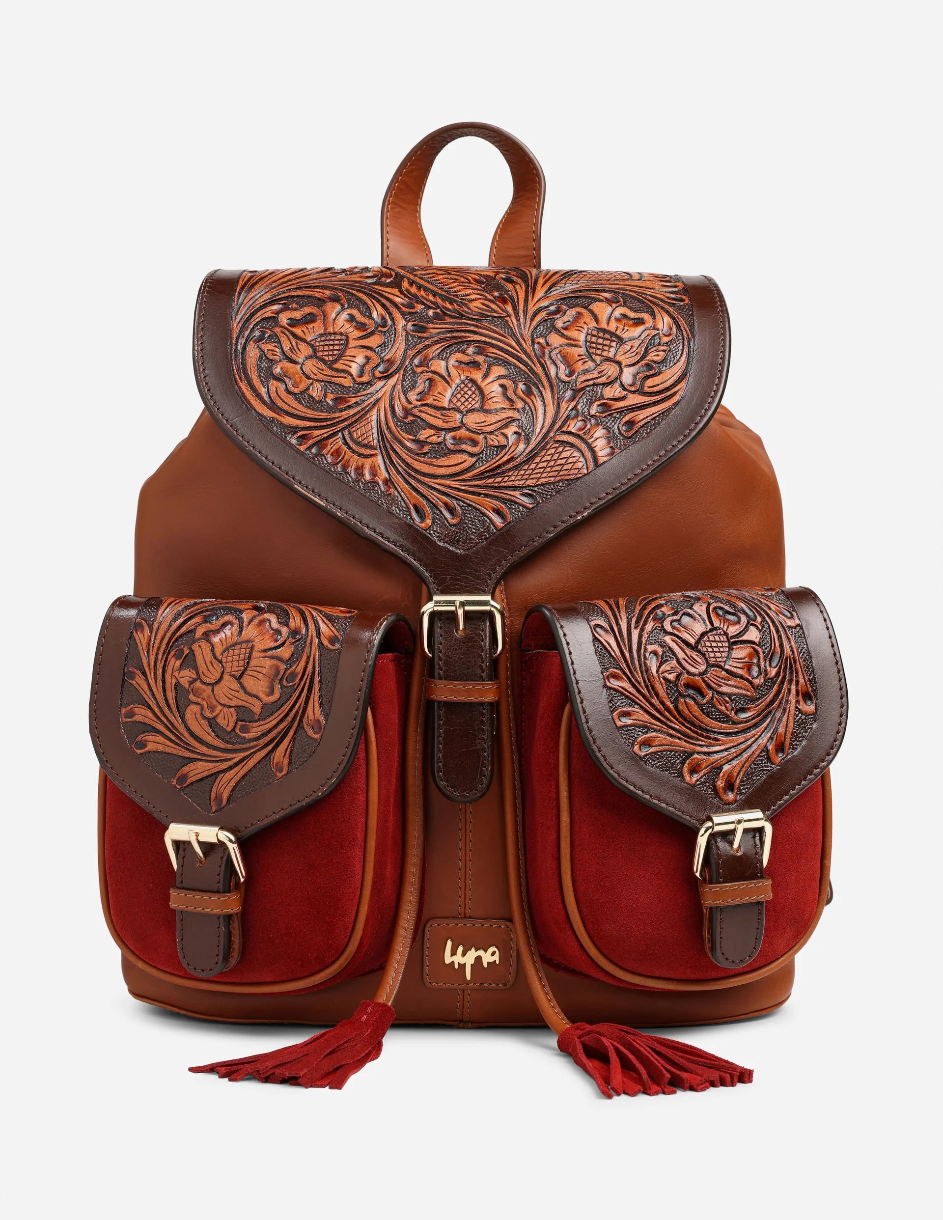 Hyna Imperial Leather Backpack