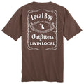 Local Boy Jacked 2.0 T-Shirt in Espresso