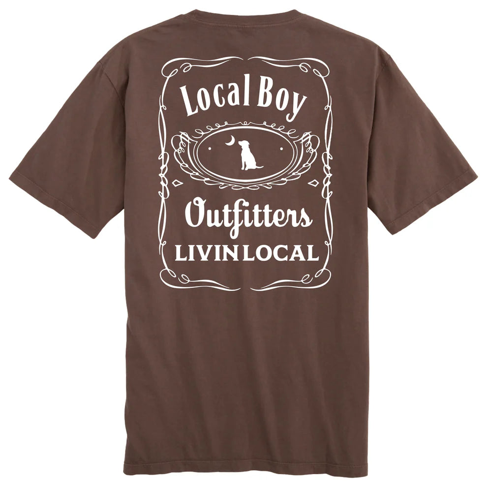 Local Boy Jacked 2.0 T-Shirt in Espresso