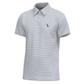 Edisto Polo - Dark Slate/White