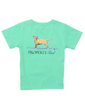 Boys Waverider SS Wash Green