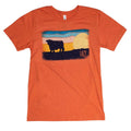 Hereford Sky T-Shirt - Orange