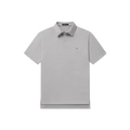 Southern Marsh Biscayne Heather Performance Polo – Light Gray