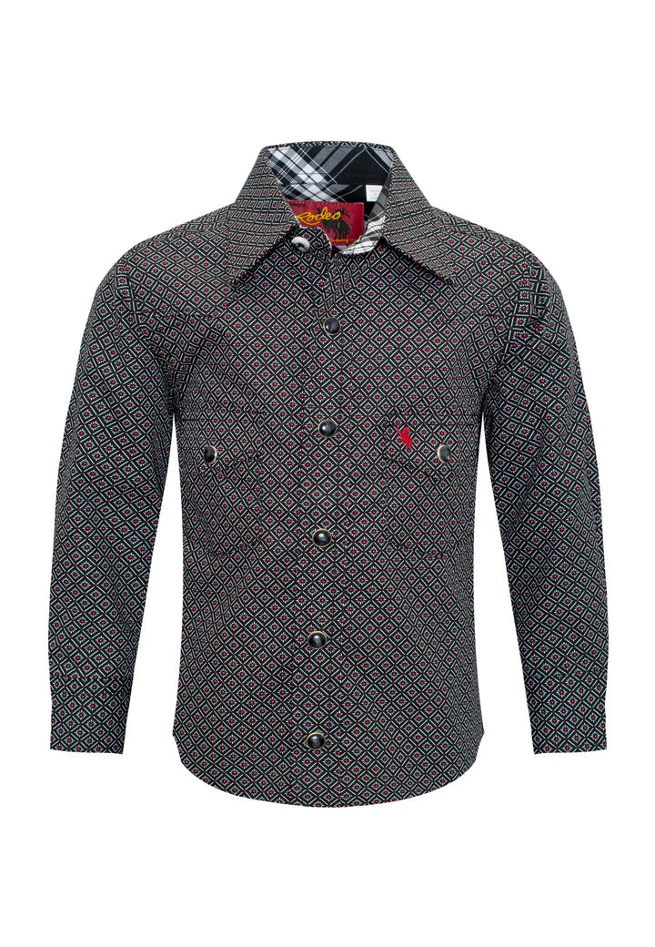 Kids Pearl Snaps Shirt-PS100K-147