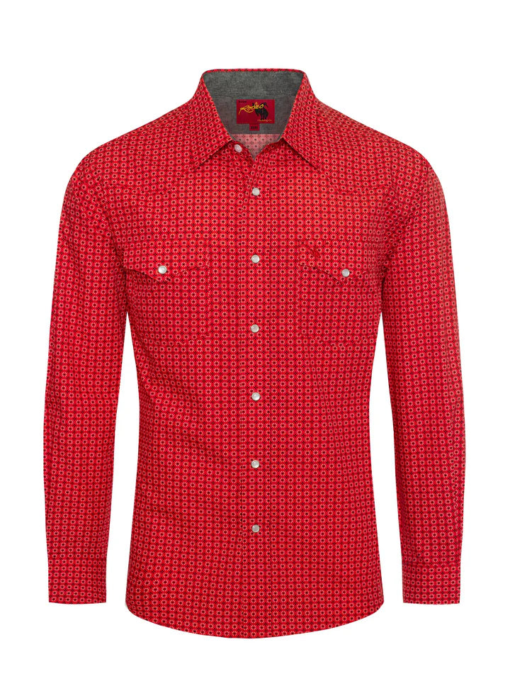 PS100L-1086 Pearl Snap Long Sleeve Shirt