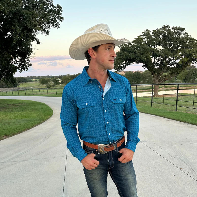 Drover Highwaymen Long-Sleeve Performance Vent Shirt