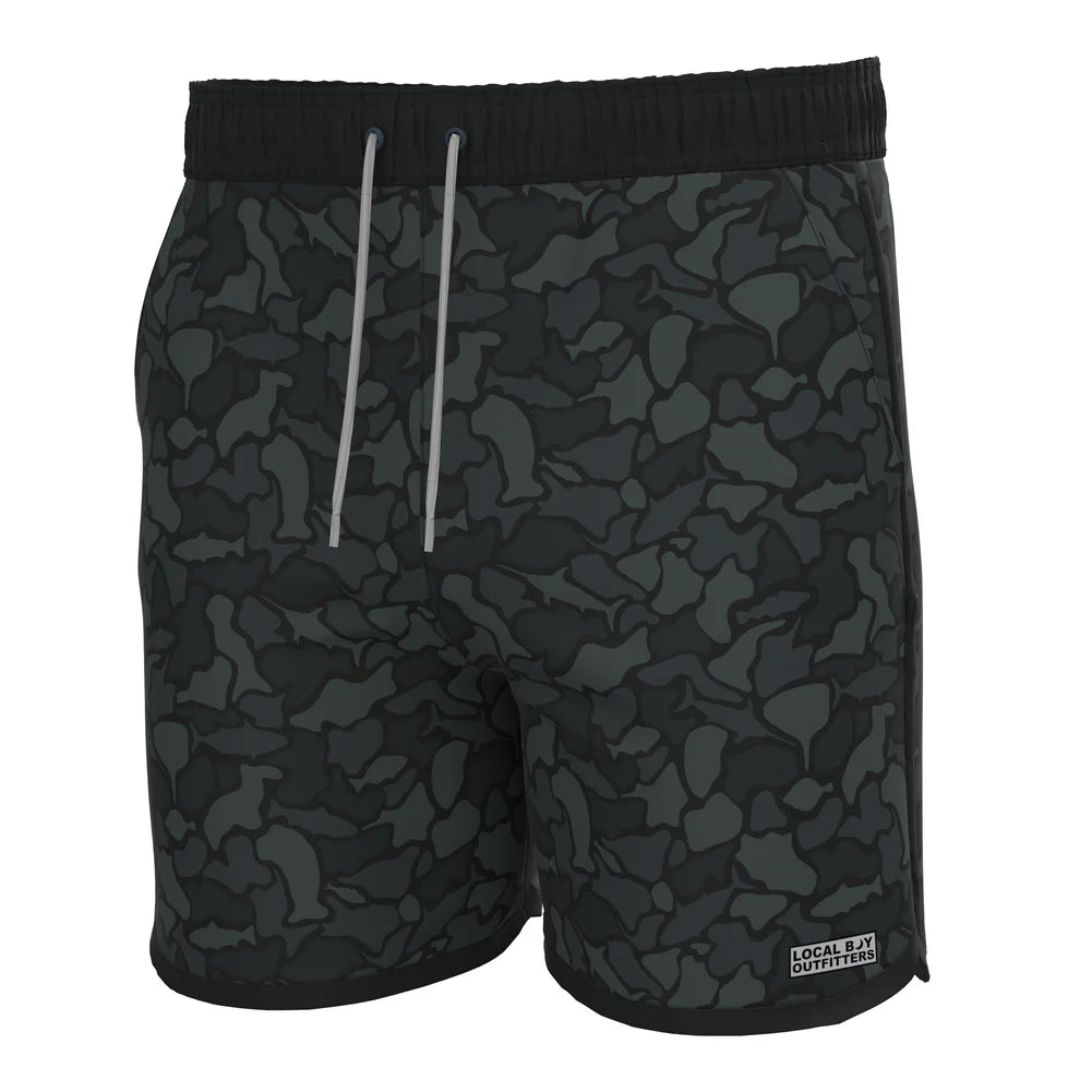 Black Saltwater Camo