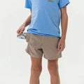 Everyday Youth Short - Cobblestone Khaki