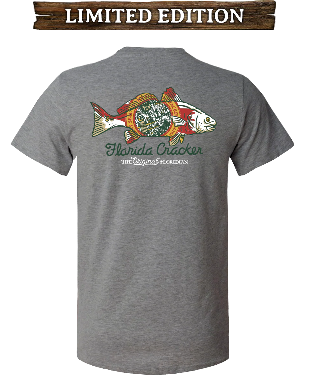 Limited State Redfish S/S Heather Stone