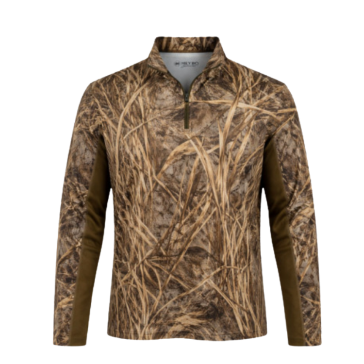 Heybo Wanderer Quarter-Zip in Realtree MAX-7 camouflage