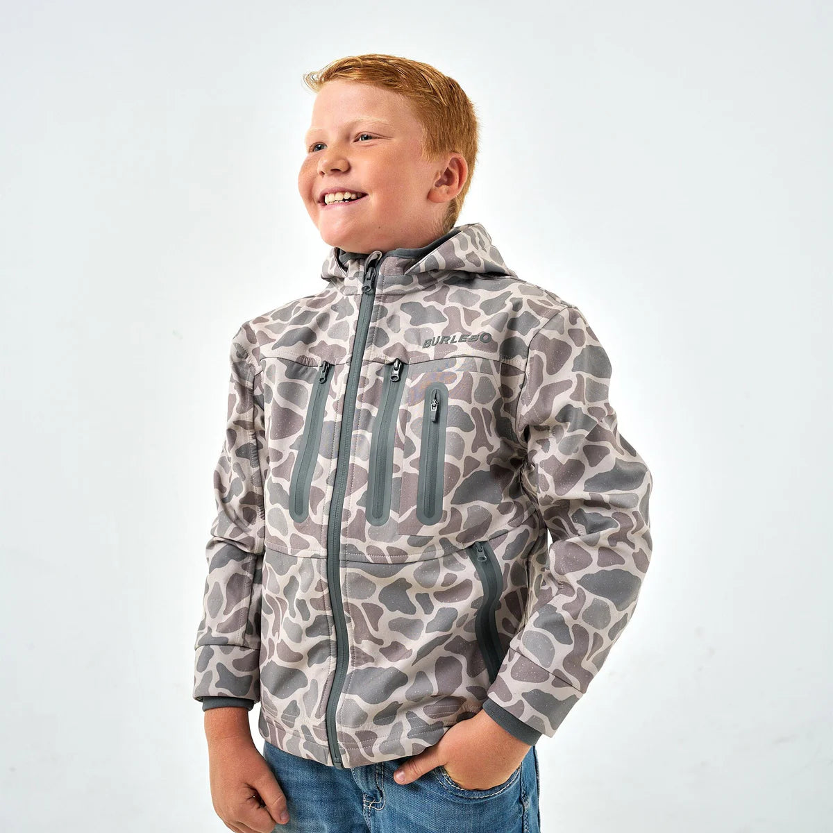 Youth Challenger Jacket - Classic Deer Camo
