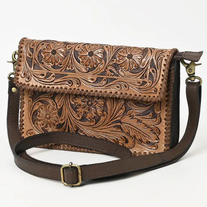 Crossbody Genuine Leather Western Bag