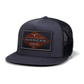 American Cattle Co. Billboard Flat-Bill Trucker Hat – Charcoal