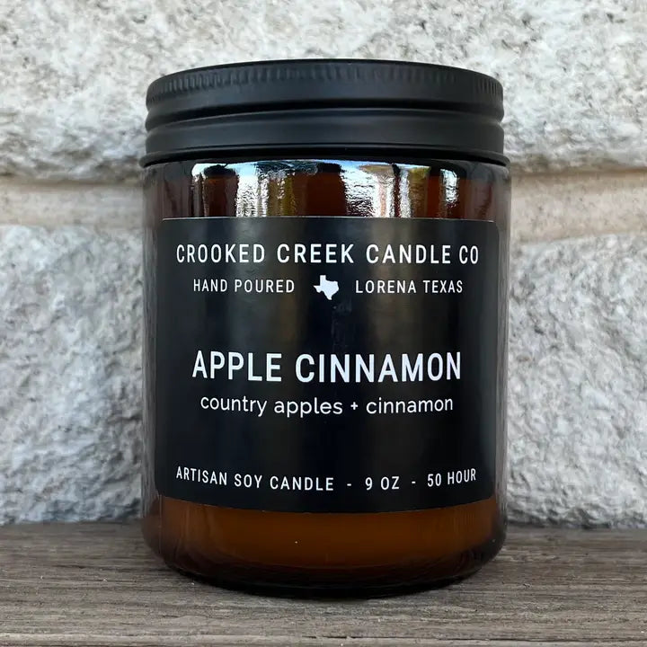 Crooked Creek Candle - Apple Cinnamon