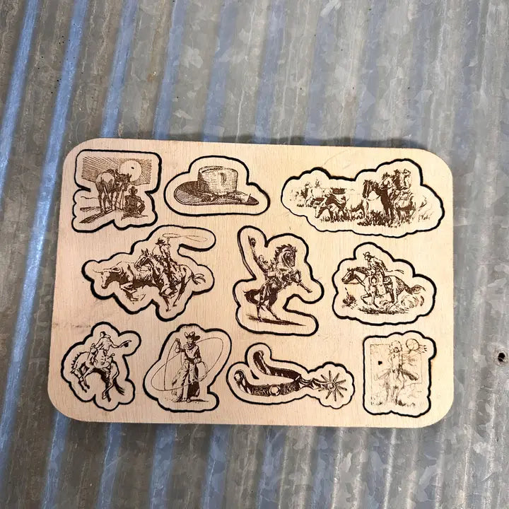 Western Kids Cowboy Puzzle