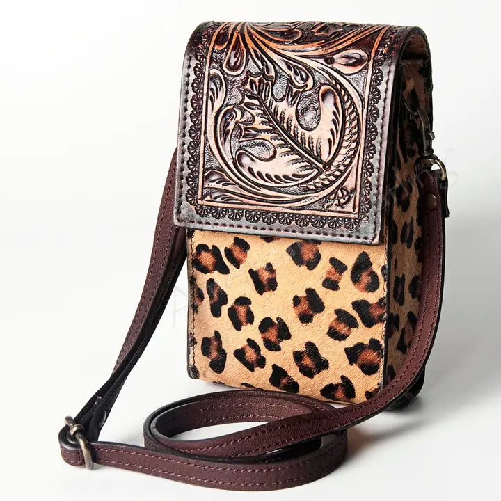 Cellphone Holder Genuine Western Leather