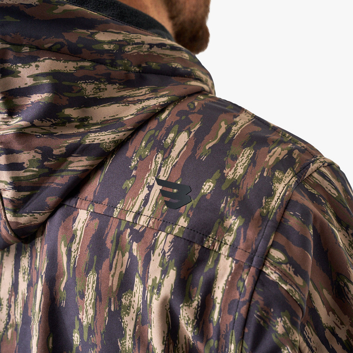 BURLEBO Challenger Midland Camo waterproof jacket view 8