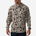 BURLEBO Men’s Thermal Hoodie in Mallard Mayhem Camo