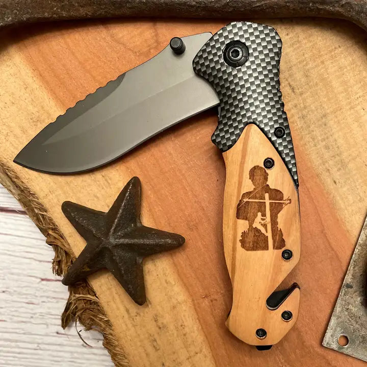 Lineman Silhouette Knife