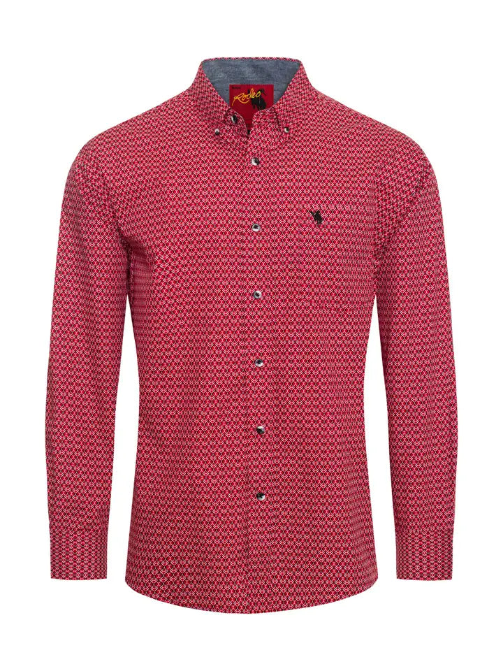 Poplin Print Shirt 3004