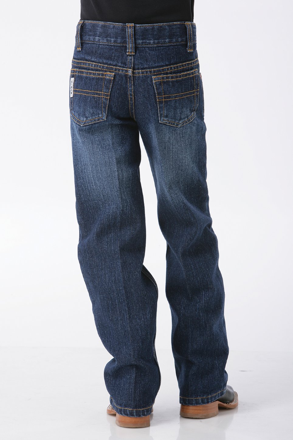 CINCH Boys White Label Dark Stone Jeans, supplier view 2