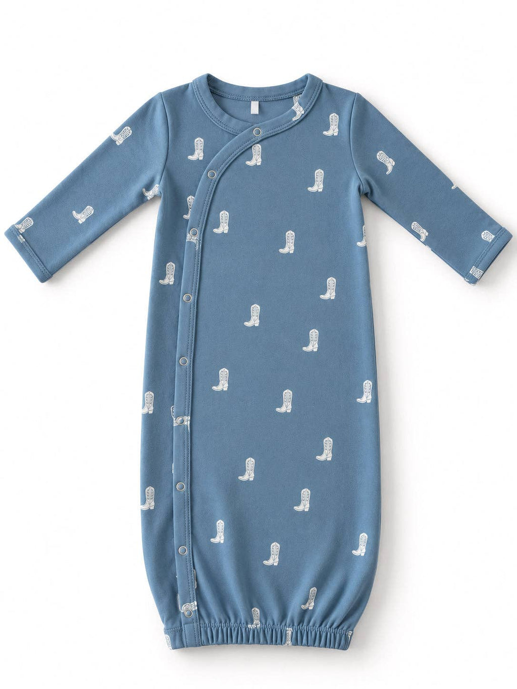Cowboy Boots Organic Cotton Baby Gown - view 2