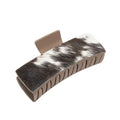 Cowhide Hair Clip
