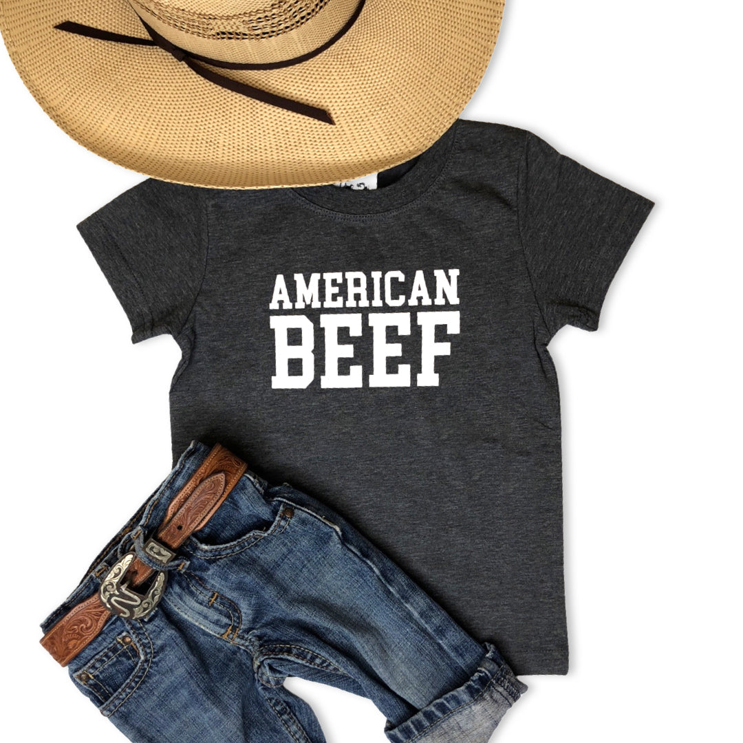 Cowkid American Beef Kids' T-Shirt, supplier view 2