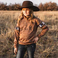 Cowkid Cowgirl Quarter Zip Sweatshirt