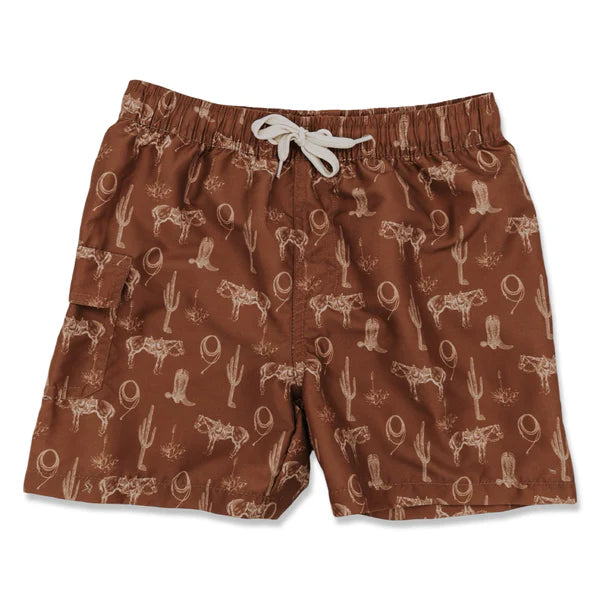 Cowkid Desert Dreams Swim Trunks