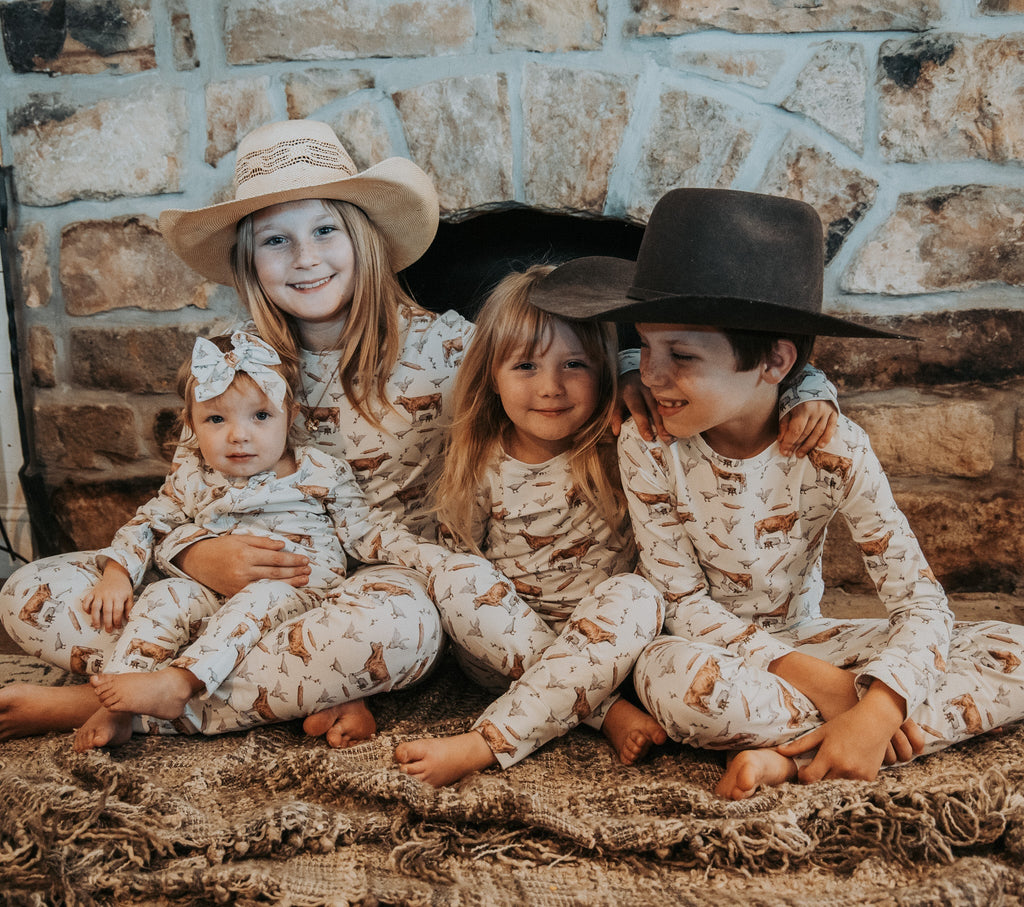 Cowkid Homestead Long Sleeve Set, supplier view 3