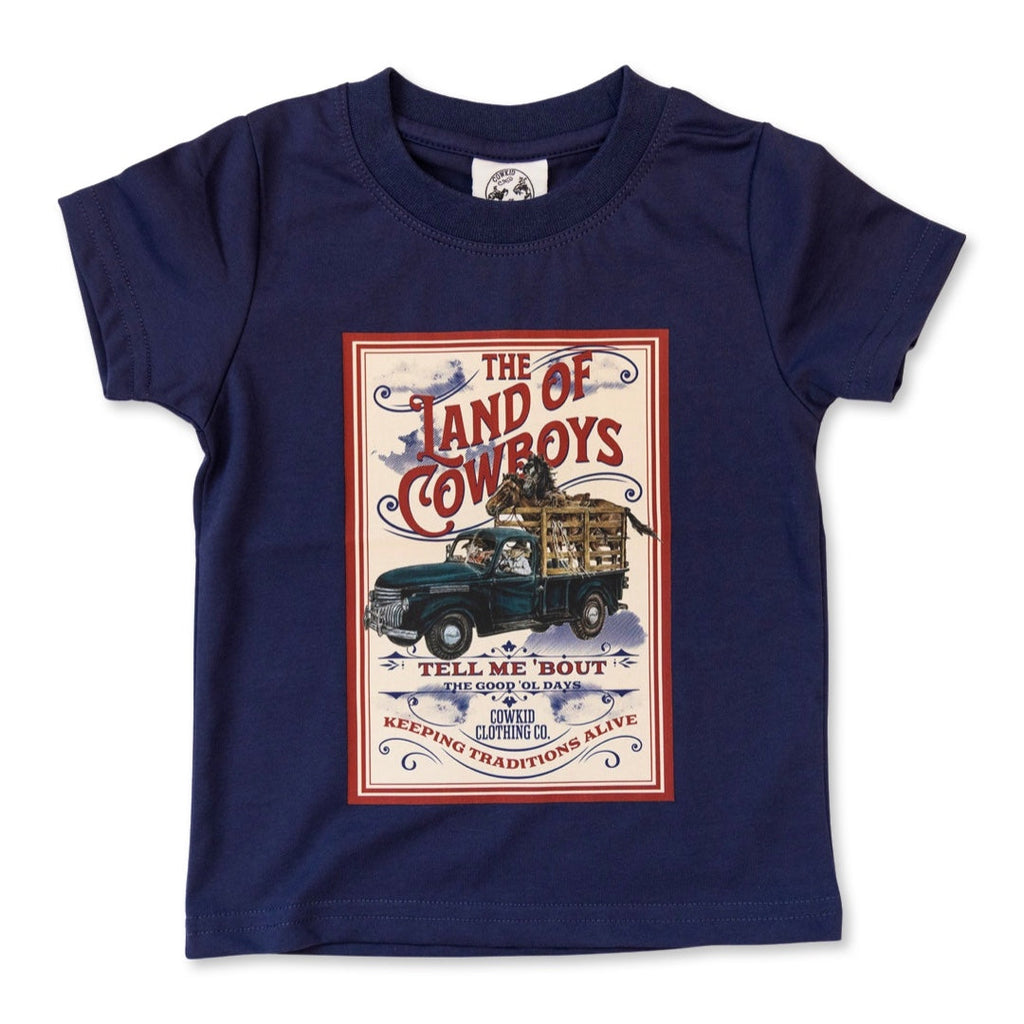 Cowkid Land of Cowboys Kids' T-Shirt, supplier view 2