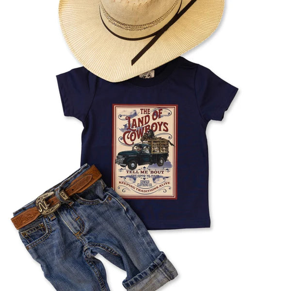 Cowkid Land of Cowboys Kids' T-Shirt