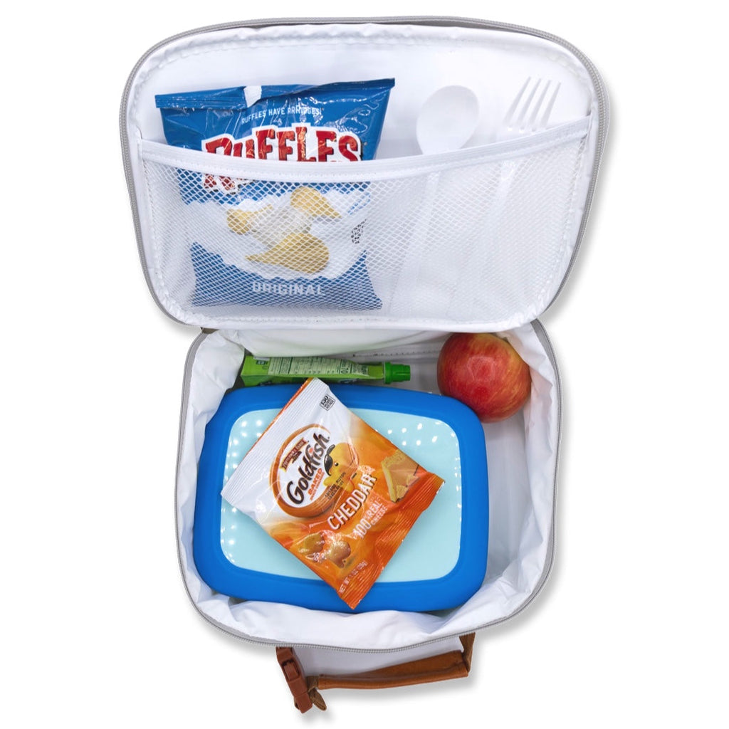 Cowkid Mauve Ranch Horse Lunch Box, supplier view 2
