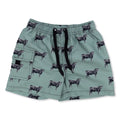 Cowkid Olive Angus Swim Trunks