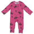 Cowkid Pink Rope the Moon Folding-Feet Jammies