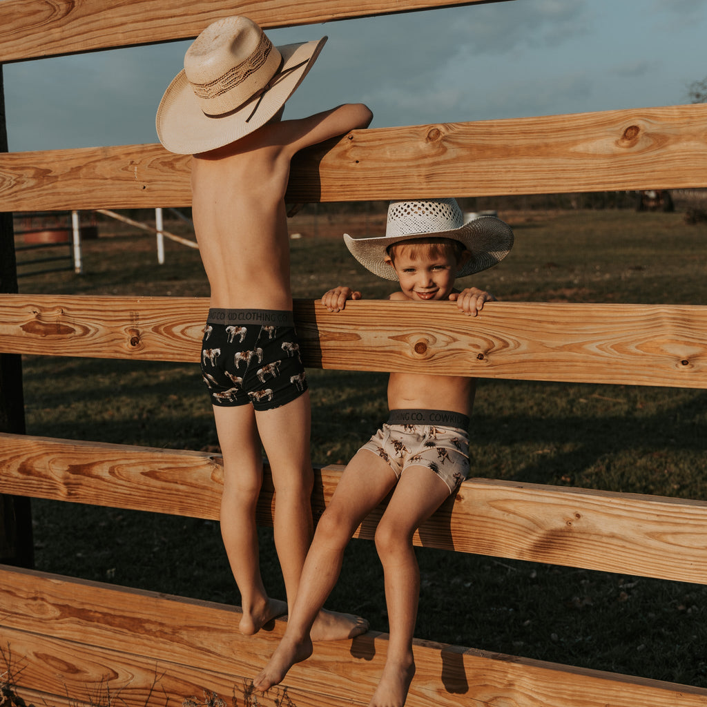 Cowkid Ranch Cowboy Boxer Briefs (5 Pack), supplier view 2