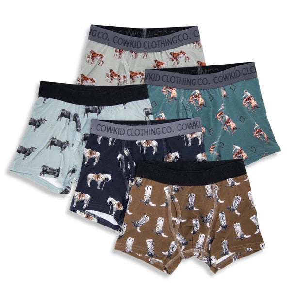 Cowkid Ranch Cowboy Boxer Briefs (5 Pack)