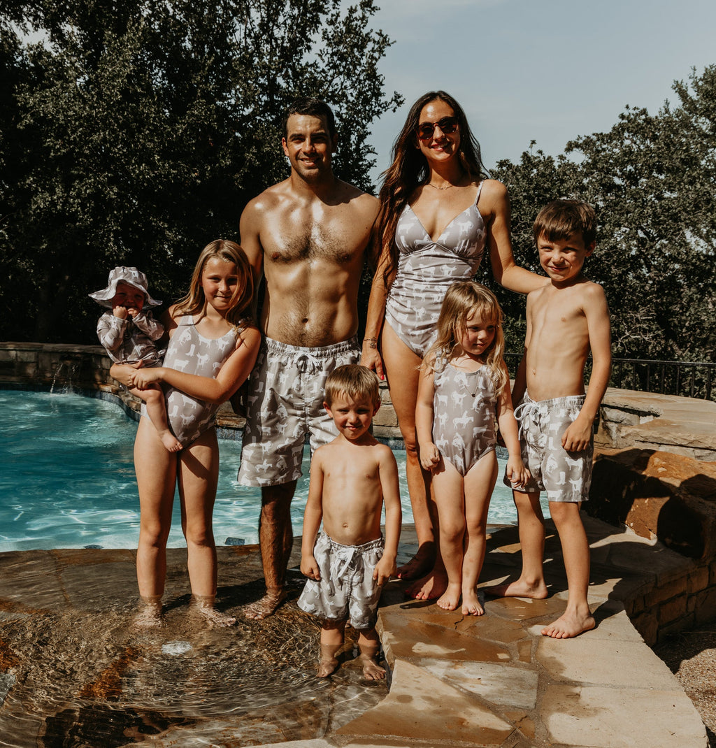 Cowkid Rustic Roots Swim Trunks, supplier view 3